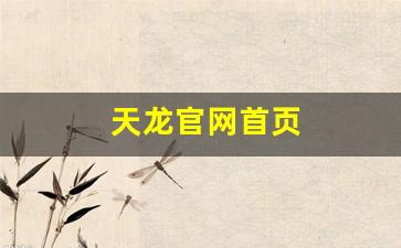 天龙官网首页(天龙端游官网) (2)