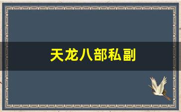 最新天龙八部私服：天龙八部私副(新天龙八