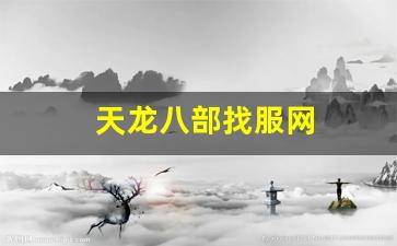 好天龙发布网：天龙八部找服网(天龙八部服